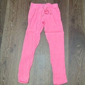 Vibrant Pink Jogger Pants